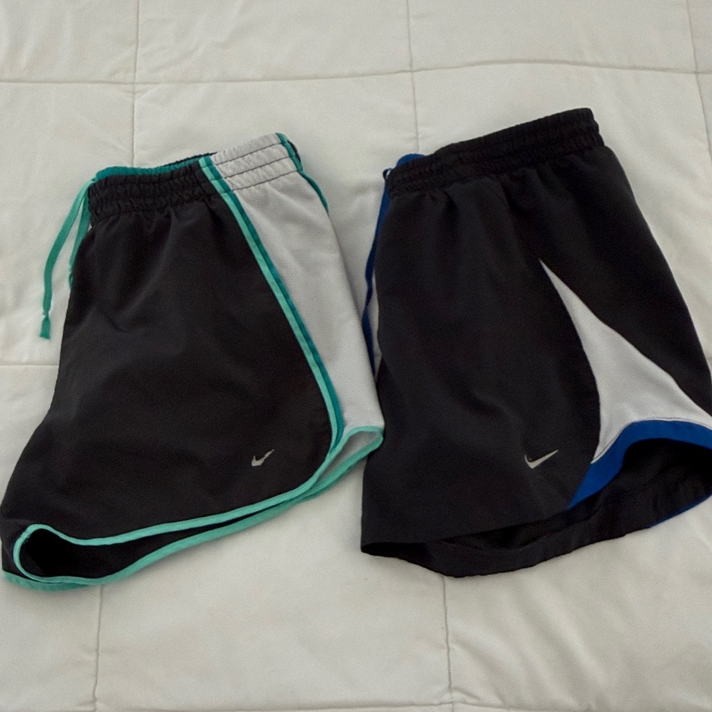 2 Nike Dri-Fit running shorts. Size small.
